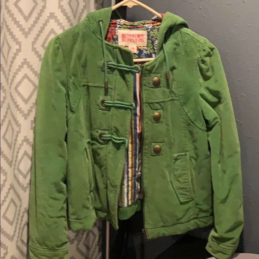 MOSSIMO medium green jacket